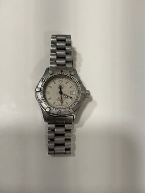 Tag Heuer stainless steel vintage watch